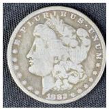 1882 U.S. Morgan Dollar 1 OZ. Silver Coin