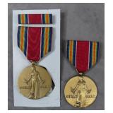 WW2 US Victory Medals