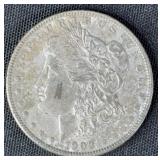 1902 U.S. Morgan Dollar 1 OZ. Silver Coin