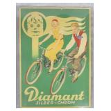 Vintage German Bicycle Advertisement Poster