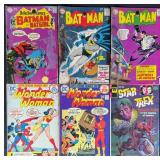 6pc Batman & Wonder Woman Comic Books+