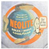 Goodyear Neolite Shoes and Heels Display Sign