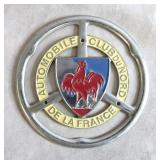 Automobile Club Du Nord French Car Emblem Badge
