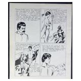 Original Tarzan & Joseph Stalin Hand-Drawn Art