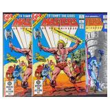 3pc Masters Of The Universe #1-2 1982 DC Comics