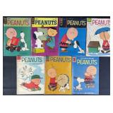 The Peanuts #2-11 Western & Dell Comic Books