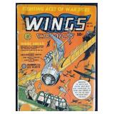 Wings Comics #25 1942 Fiction House Comic Book
