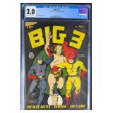 CGC 2.0 Big 3 #2 1941 Fox Comic Book