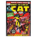 The Cat #1 1972 Key Marvel Comic Book