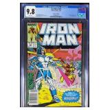 CGC 9.8 Iron Man #242 1989 Marvel Comic Book