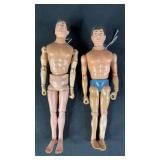1970s Action Man+ Muscle Bodies 12" Figures