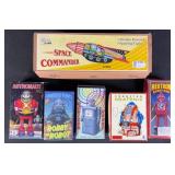 Robot & Sci-Fi Tin Toys w/ Schylling