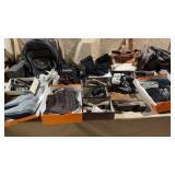 19pc Vtg Shoes & Boots w/Bags