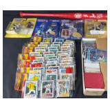 Assorted Sports Collectibles w/ Sealed Rack Packs