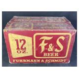 NOS 1965 Fuhrmann & Schmidt Beer Case