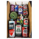 Vintage Polish & Auto Additive Cans