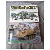 German WWII Model Kits w/ Tamiya
