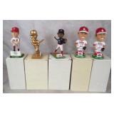 5pc Reading Phillies SGA Bobbleheads Lot