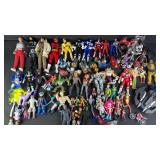 Assorted Action Figures w/ NECA & MMPR