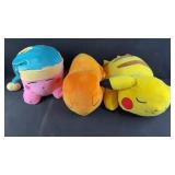 3pc Sleepy Pokemon Plush