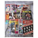 Vintage The Ring Boxing Magazines