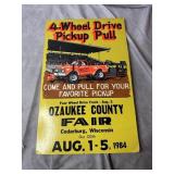 1984 4-Wheel Drive Pickup Pull Poster