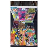Short Box Of Marvel & DC Comic Books