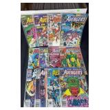 Short Box Of Avengers Marvel Comic Books