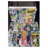 Short Box Of Copper Age Marvel & DC Comic Books