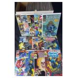 Short Box Of Assorted Marvel Comic Books