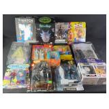 Assorted NIP Action Figures+ w/ Simpsons & Crow