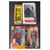 4pc NIP DC Action Figures w/ Mego