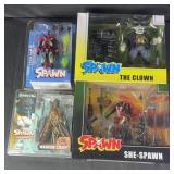 4pc NIP McFarlane Spawn Action Figures w/ Deluxe