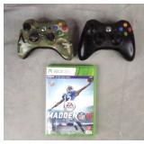 XBOX 360 Controllers & Game