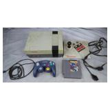 Nintendo Console, Controllers & Punch Out Game