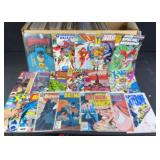 Long Box Of Comic Books w/ Batman