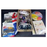 1940s-Modern Pepsi-Cola Memorabilia w/T-Shirts