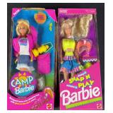 NIP 1991-93 Barbie Dolls w/ Camp Barbie
