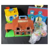 Fisher Price Play Sets w/ Accessories