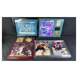 5pc Sports Plaques & Photographs w/ Signed