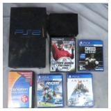 Play Station 2 & 4 Console & Games
