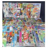 75pc Copper Age Marvel & DC Comic Books