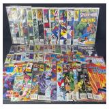 56pc Spider-Man Marvel Comic Books & Covers