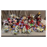 Lrg Lot Vtg Disney Plushies
