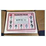Case Of 1976 Phillies All-Star Season Schedules