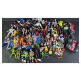 Assorted Action Figures+ w/ MMPR & Star Wars