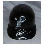 Signed Florida Marlins Souvenir Batting Helmet