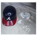 Signed Atlanta Braves Souvenir Batting Helmet