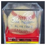 Bill Melton "71ï¿½ AL HR Champ" Signed Baseball