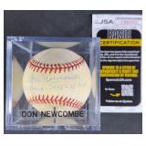 Don Newcombe "Cy Young- 1956 - NL MVP" Signed Ball